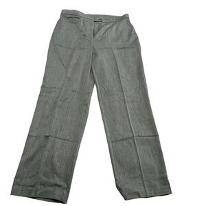 JM Collection Tweed Dress Pants Womens Size 16 Gray Heathered Straight Business